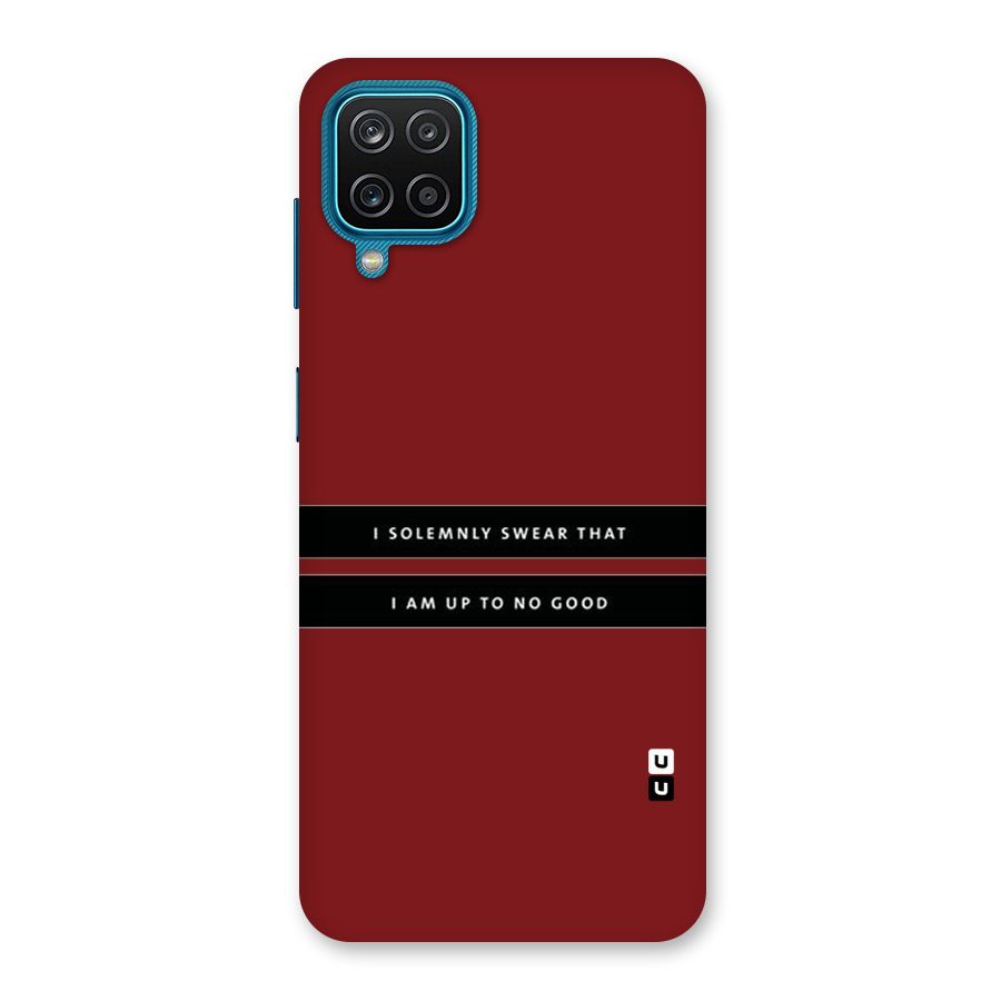 No Good Swear Back Case for Galaxy M12
