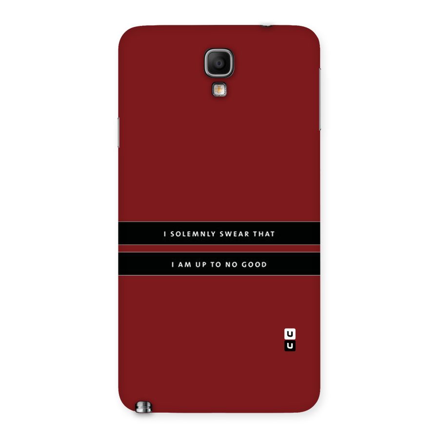 No Good Swear Back Case for Galaxy Note 3 Neo