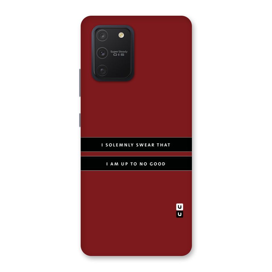 No Good Swear Back Case for Galaxy S10 Lite