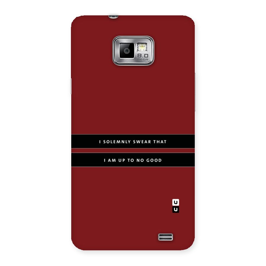 No Good Swear Back Case for Galaxy S2