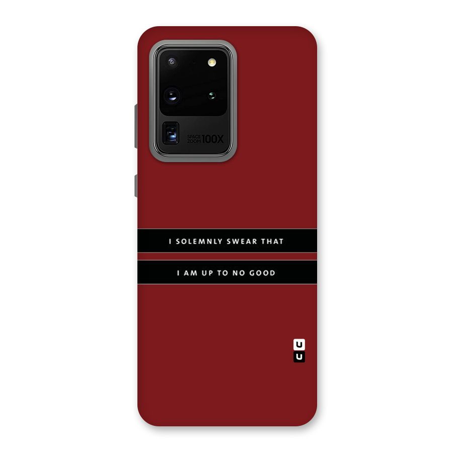 No Good Swear Back Case for Galaxy S20 Ultra