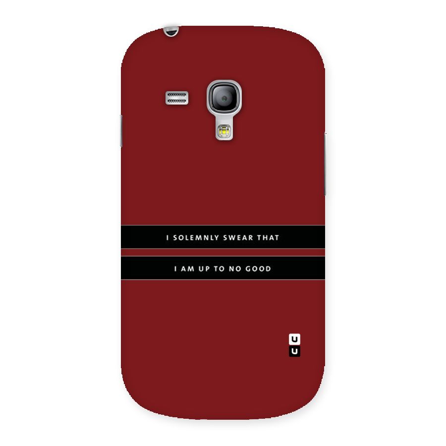 No Good Swear Back Case for Galaxy S3 Mini