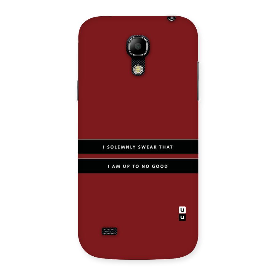 No Good Swear Back Case for Galaxy S4 Mini