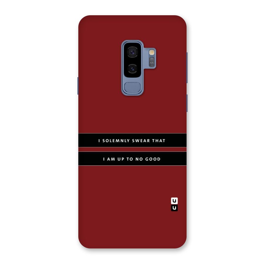 No Good Swear Back Case for Galaxy S9 Plus