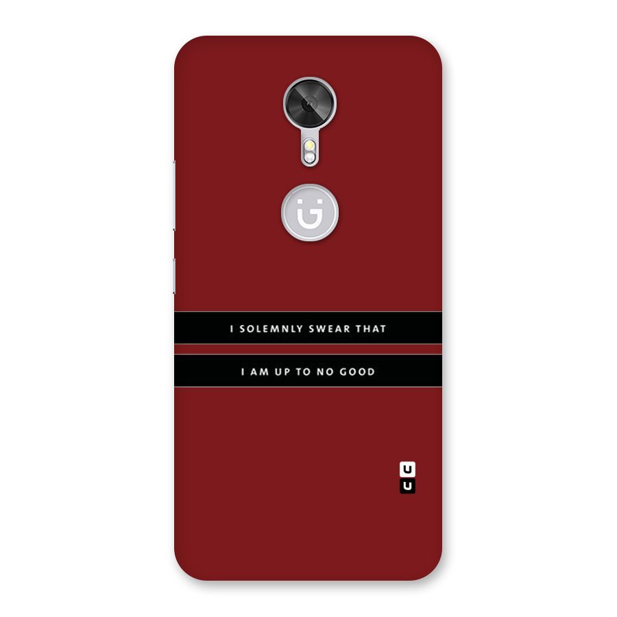 No Good Swear Back Case for Gionee A1