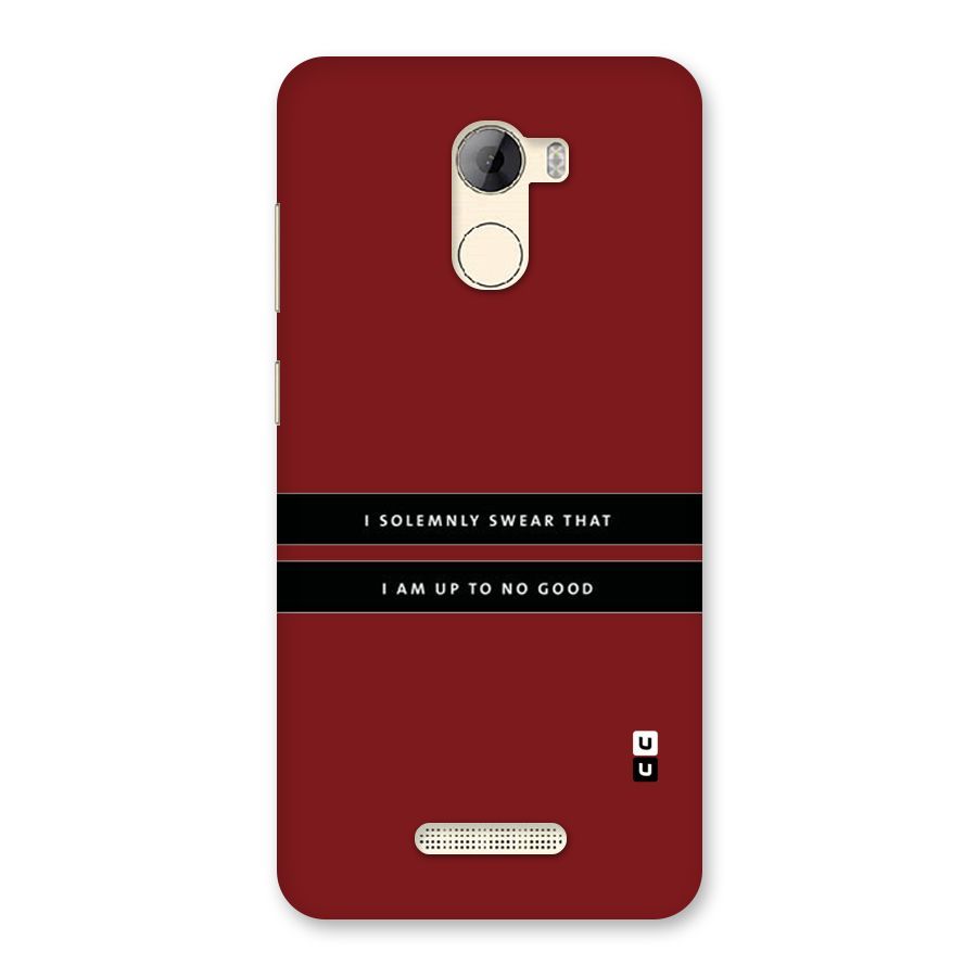 No Good Swear Back Case for Gionee A1 LIte