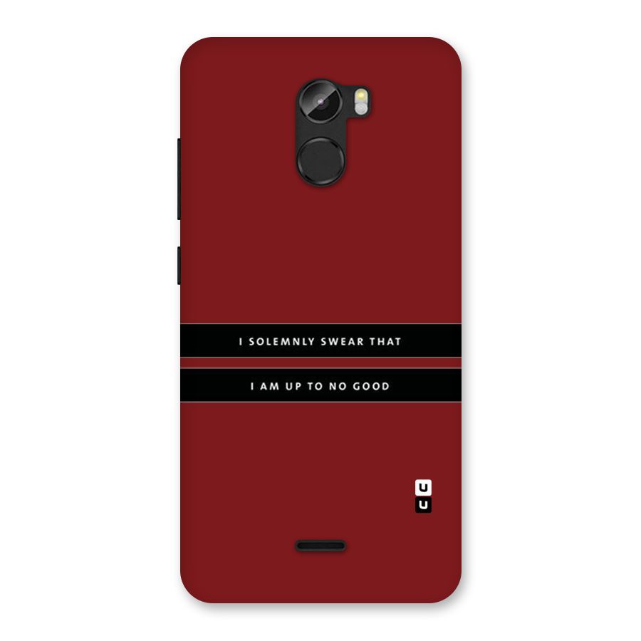 No Good Swear Back Case for Gionee X1
