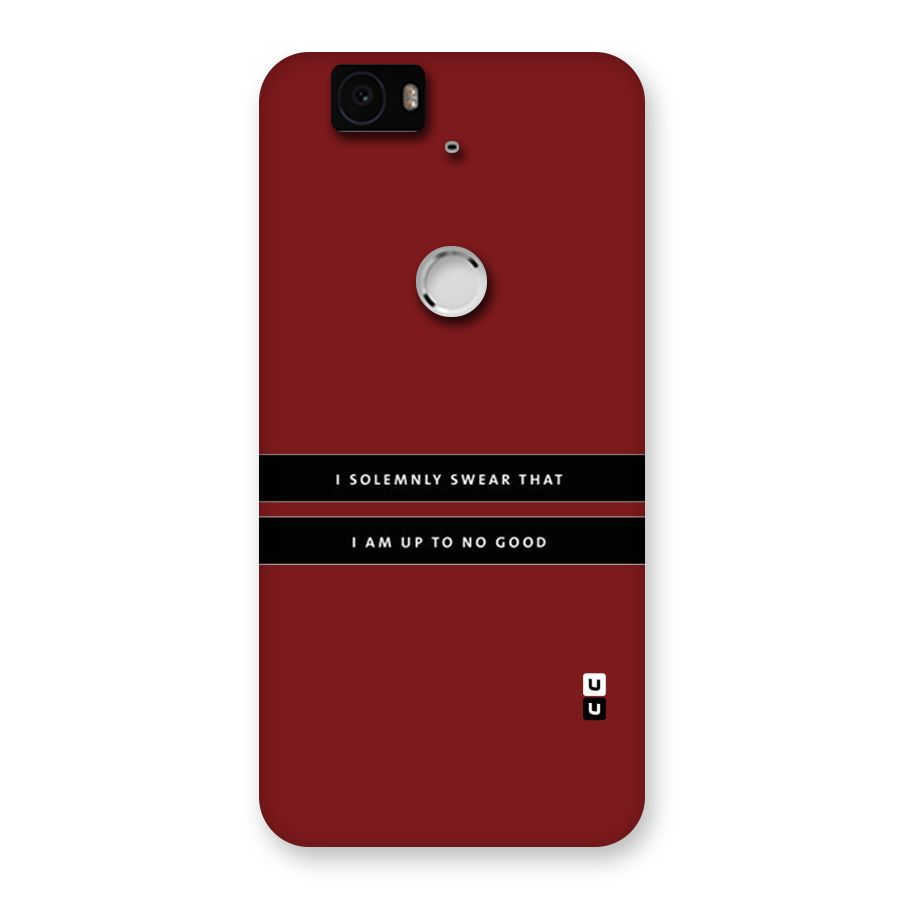 No Good Swear Back Case for Google Nexus-6P