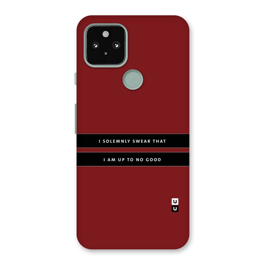 No Good Swear Back Case for Google Pixel 5