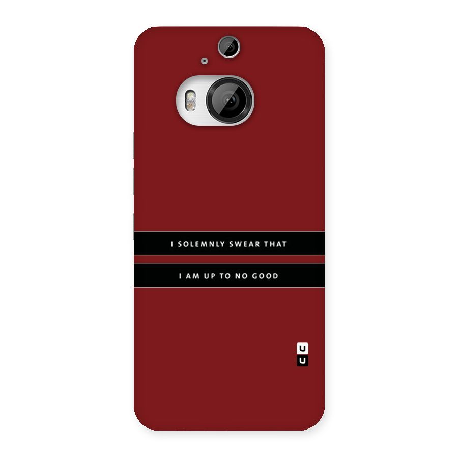 No Good Swear Back Case for HTC One M9 Plus