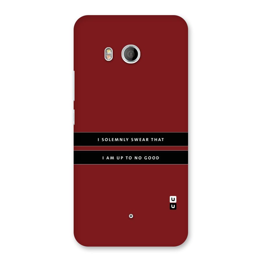 No Good Swear Back Case for HTC U11