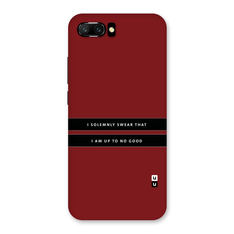 No Good Swear Back Case for Honor 10