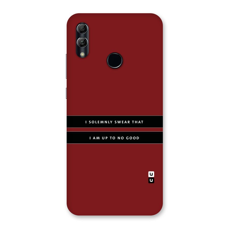 No Good Swear Back Case for Honor 10 Lite