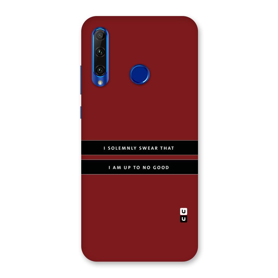 No Good Swear Back Case for Honor 20i