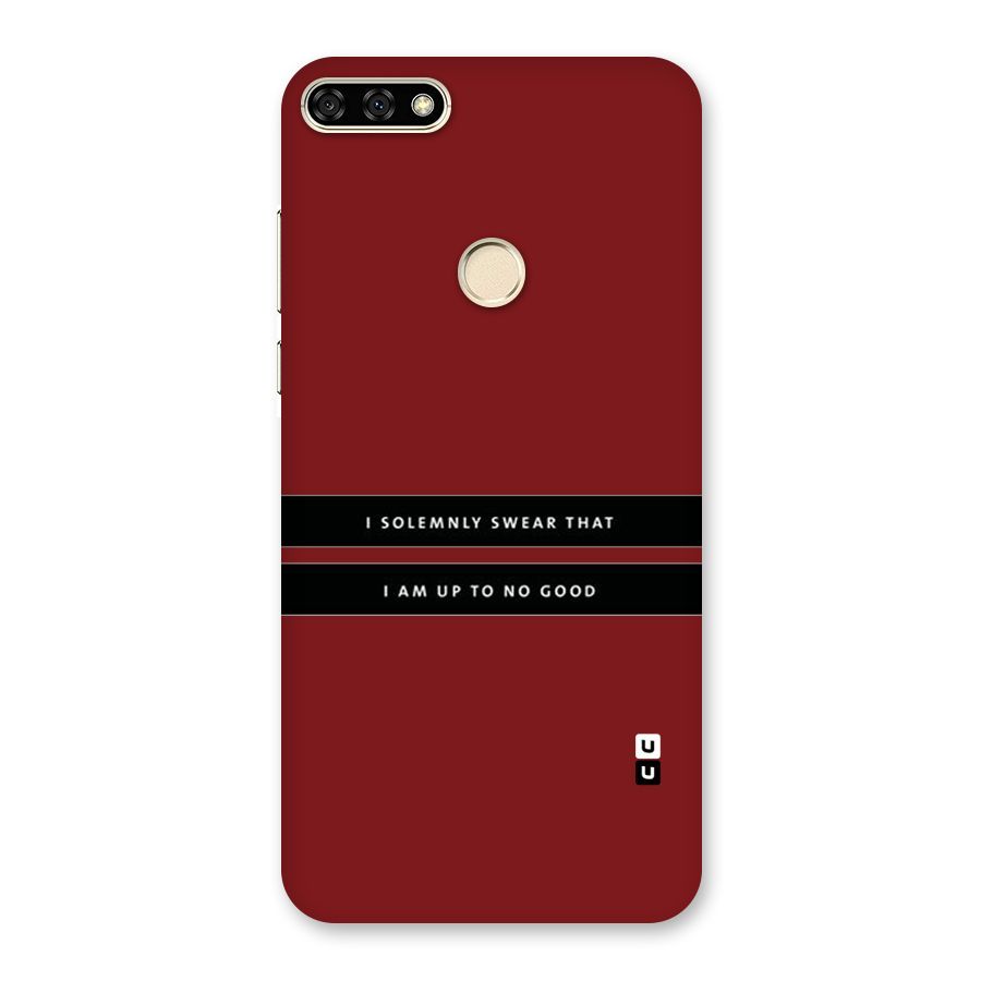 No Good Swear Back Case for Honor 7A