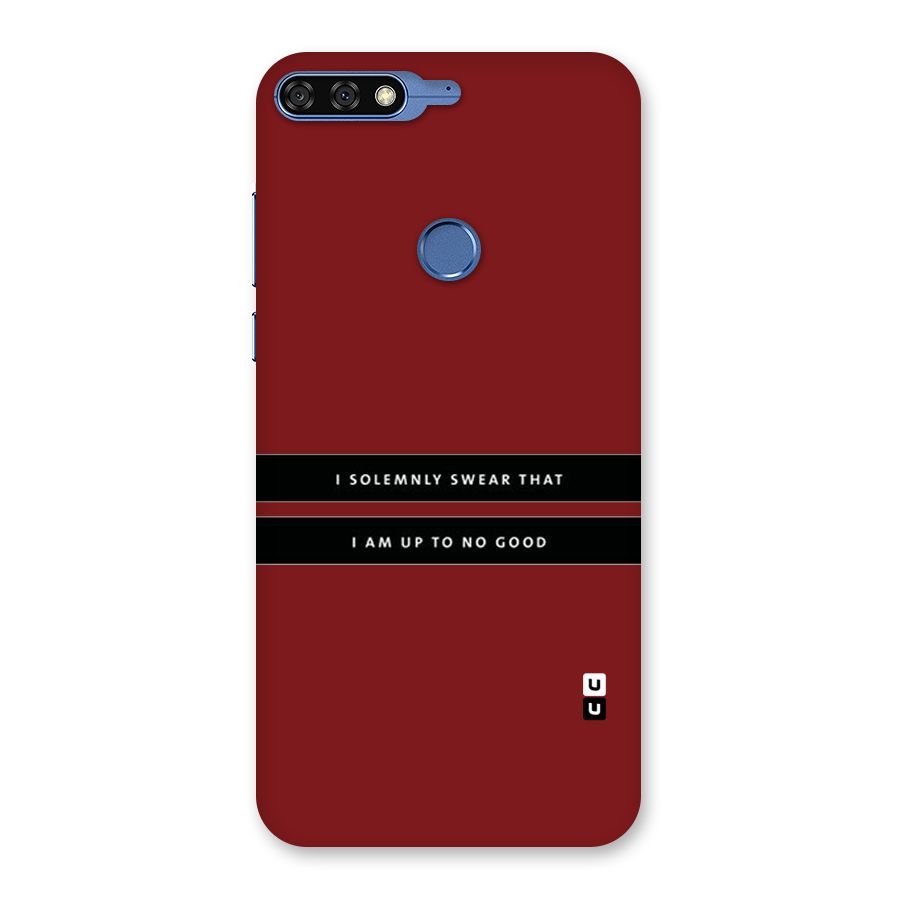 No Good Swear Back Case for Honor 7C