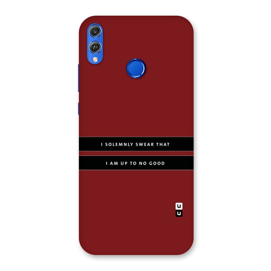 No Good Swear Back Case for Honor 8X