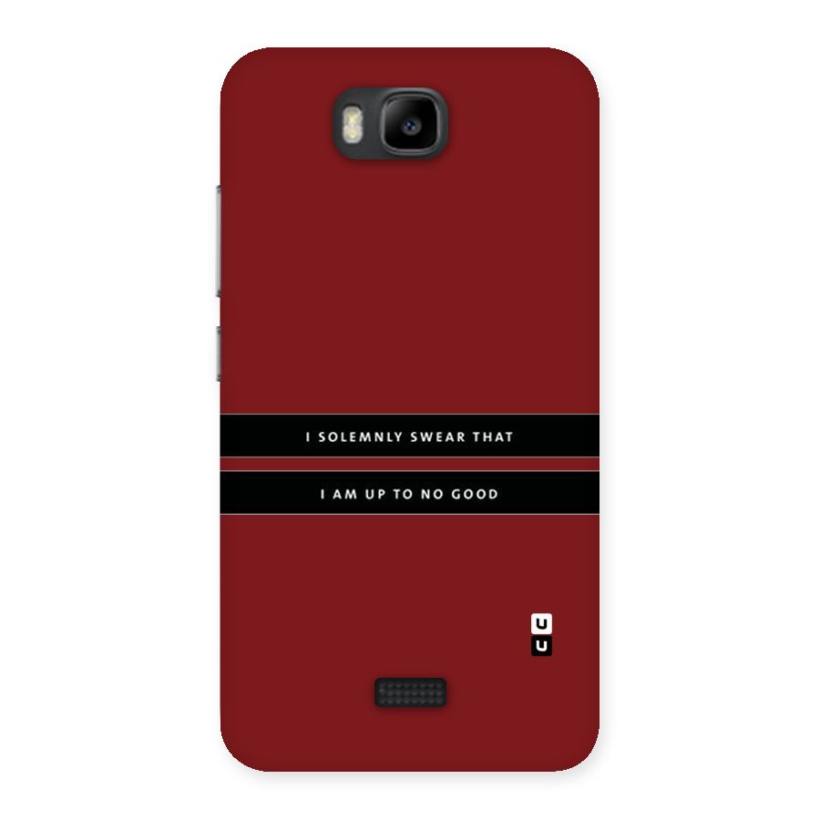 No Good Swear Back Case for Honor Bee