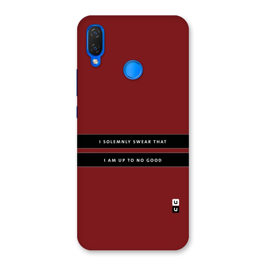No Good Swear Back Case for Huawei P Smart+