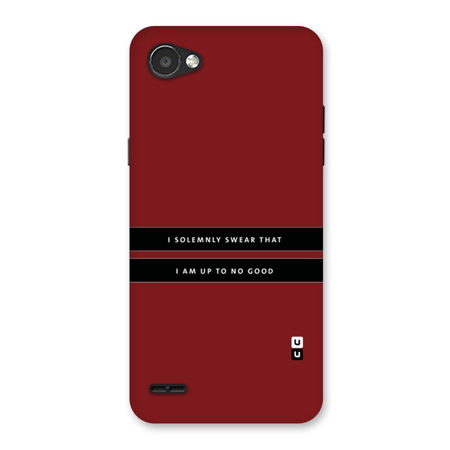 No Good Swear Back Case for LG Q6