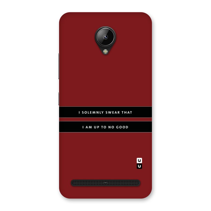 No Good Swear Back Case for Lenovo C2