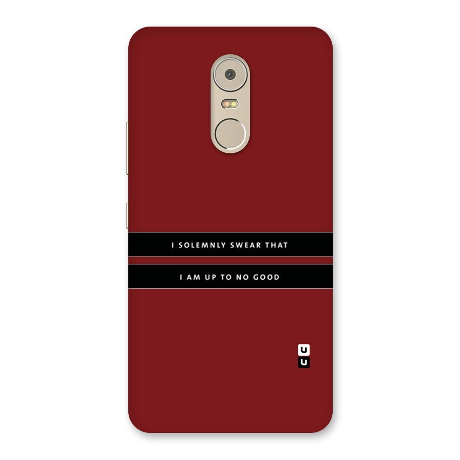 No Good Swear Back Case for Lenovo K6 Note