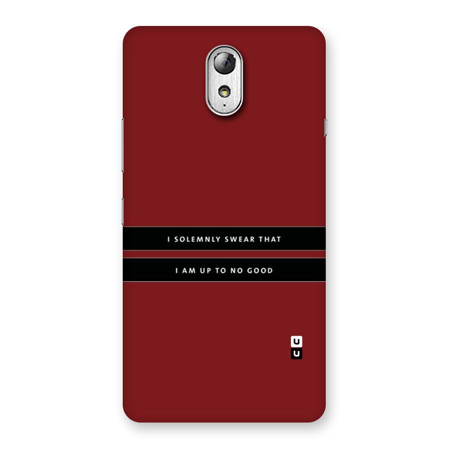 No Good Swear Back Case for Lenovo Vibe P1M