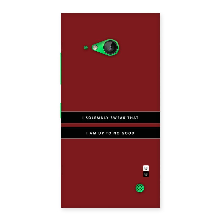 No Good Swear Back Case for Lumia 730