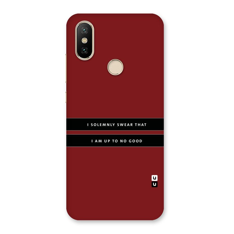 No Good Swear Back Case for Mi A2