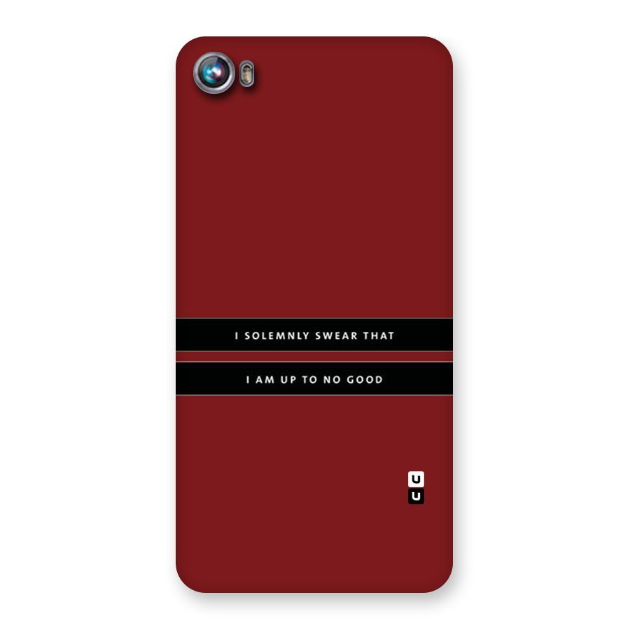 No Good Swear Back Case for Micromax Canvas Fire 4 A107