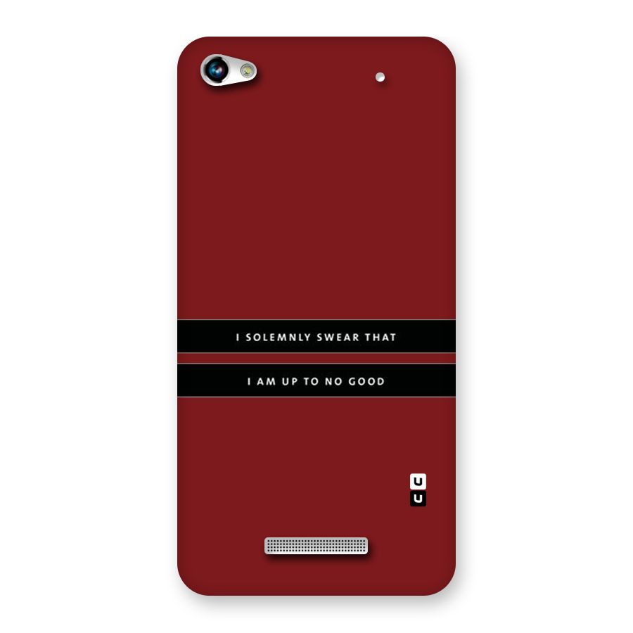 No Good Swear Back Case for Micromax Hue 2