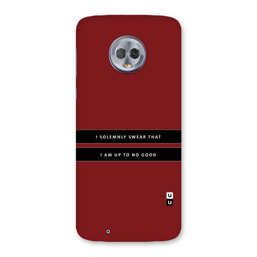 No Good Swear Back Case for Moto G6