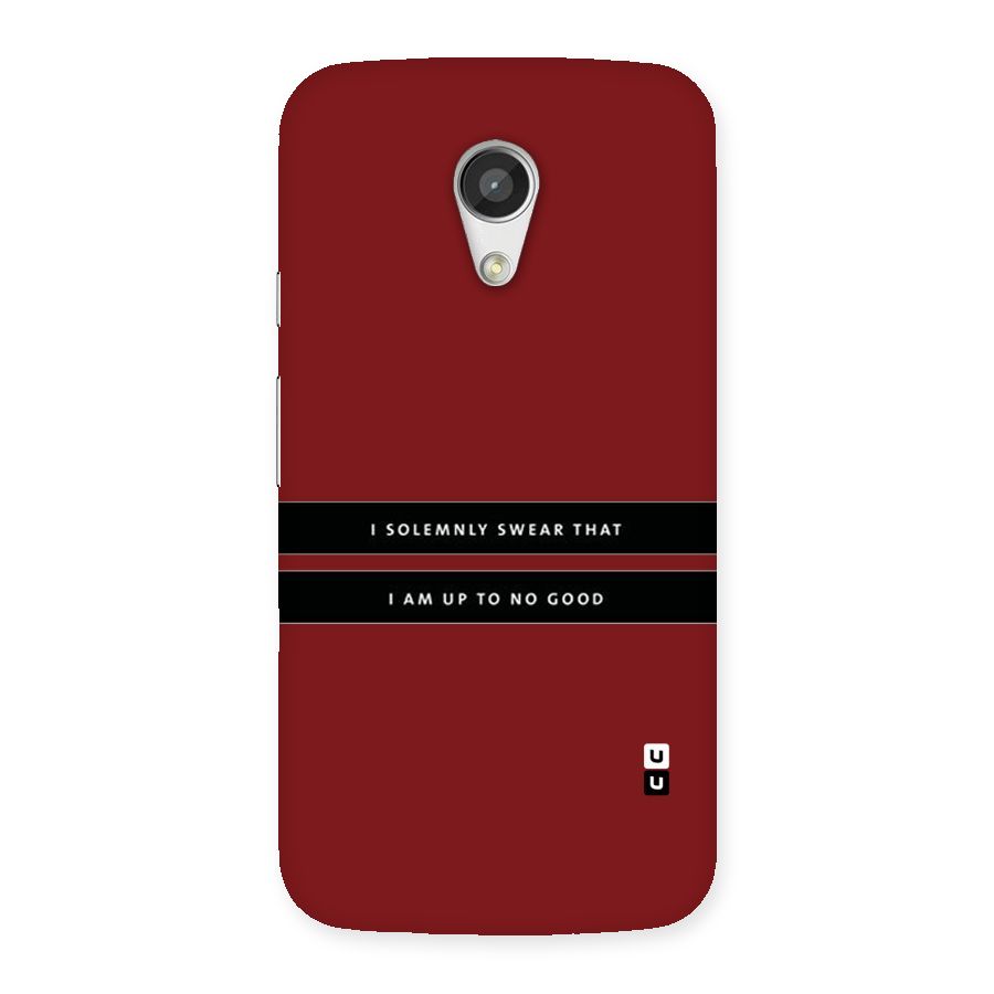 No Good Swear Back Case for Moto G 2nd Gen