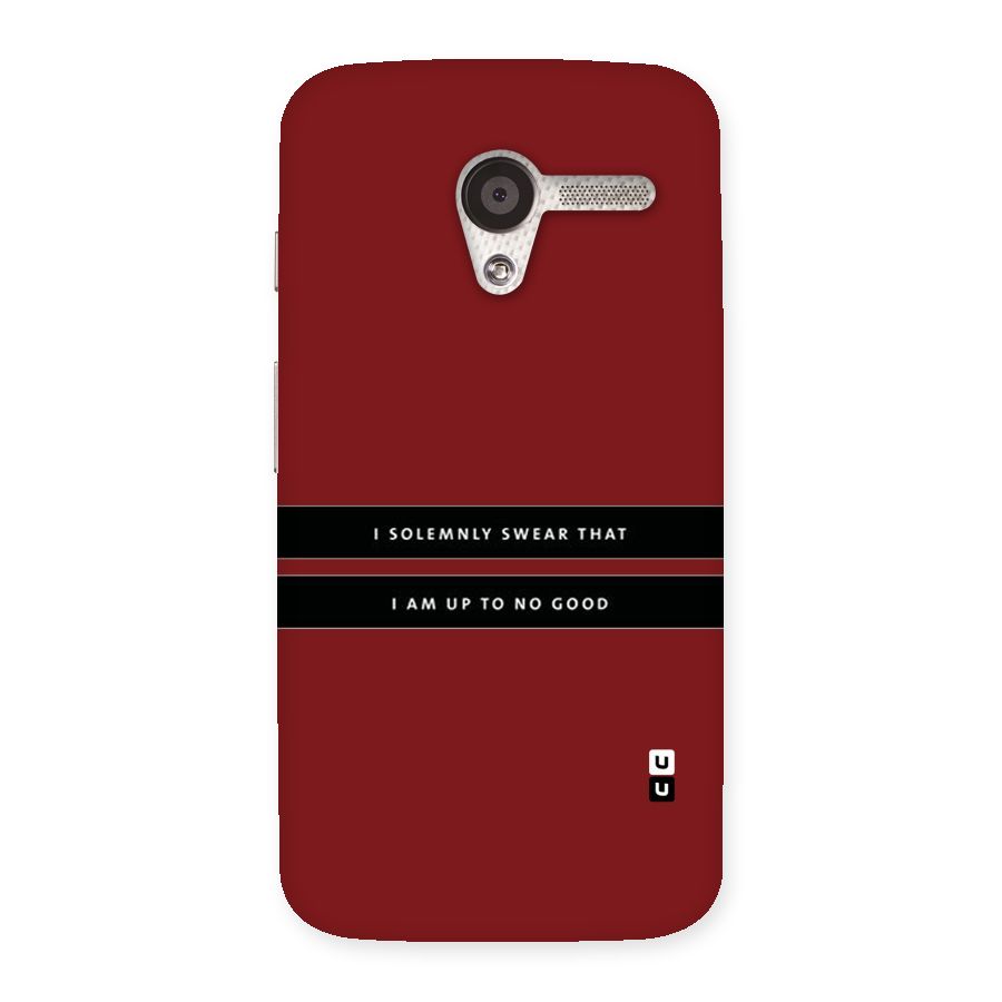 No Good Swear Back Case for Moto X