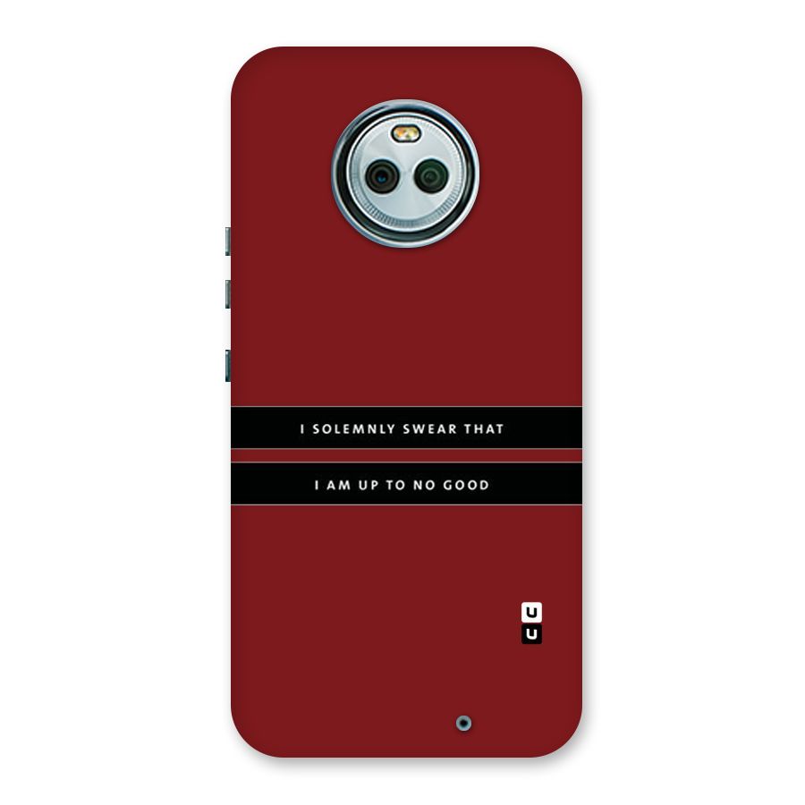 No Good Swear Back Case for Moto X4