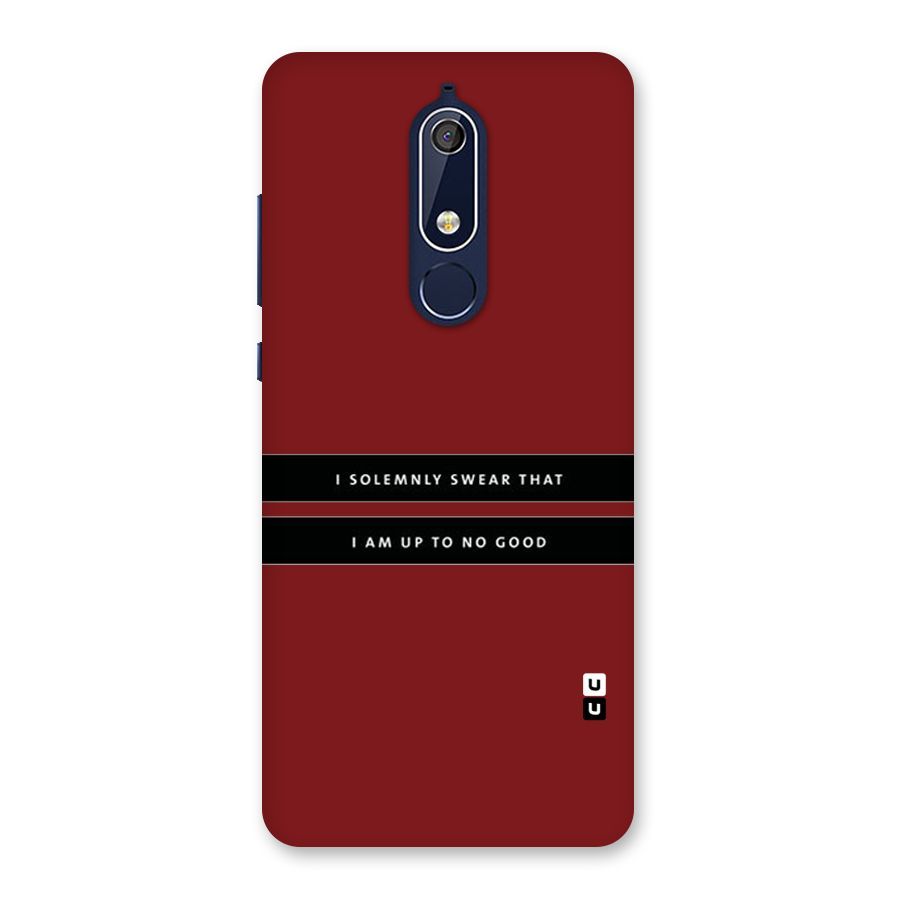 No Good Swear Back Case for Nokia 5.1