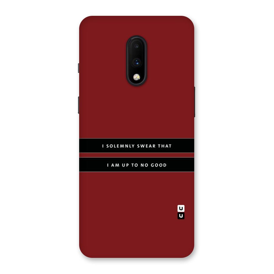 No Good Swear Back Case for OnePlus 7