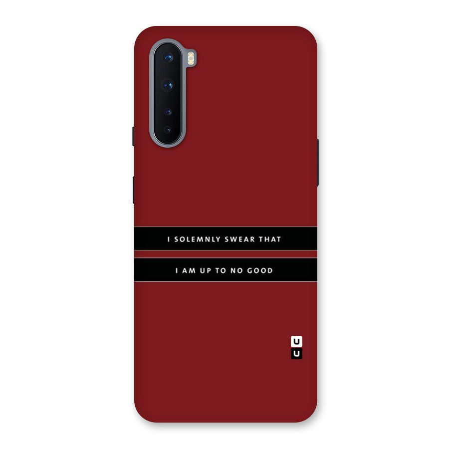No Good Swear Back Case for OnePlus Nord