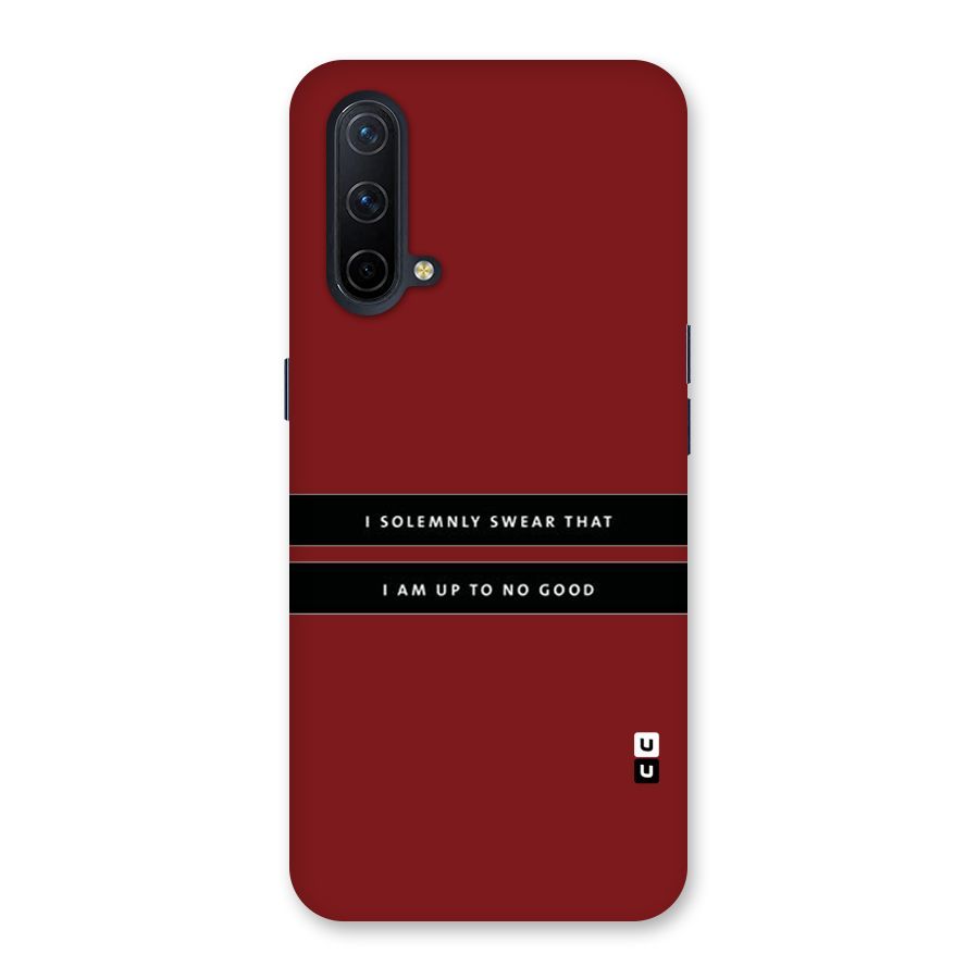 No Good Swear Back Case for OnePlus Nord CE 5G