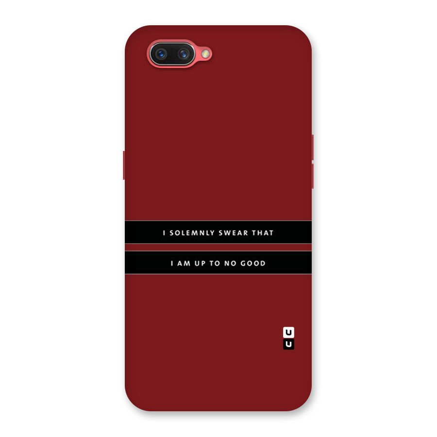 No Good Swear Back Case for Oppo A3s
