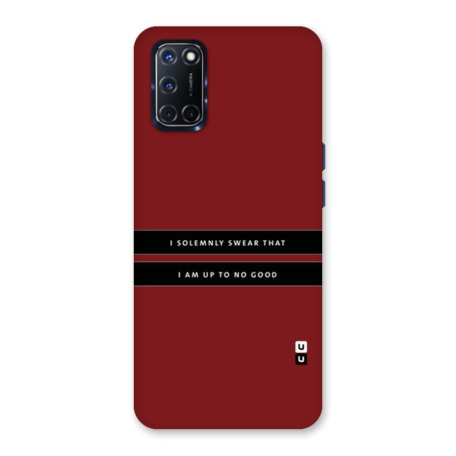 No Good Swear Back Case for Oppo A52