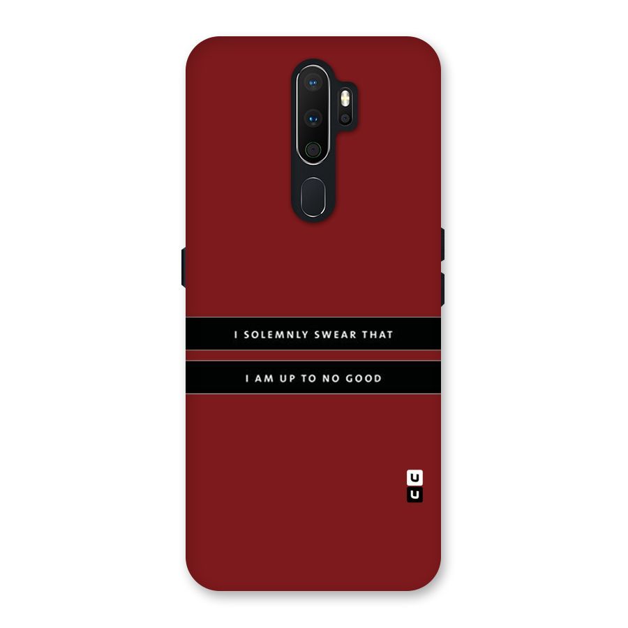 No Good Swear Back Case for Oppo A5 (2020)