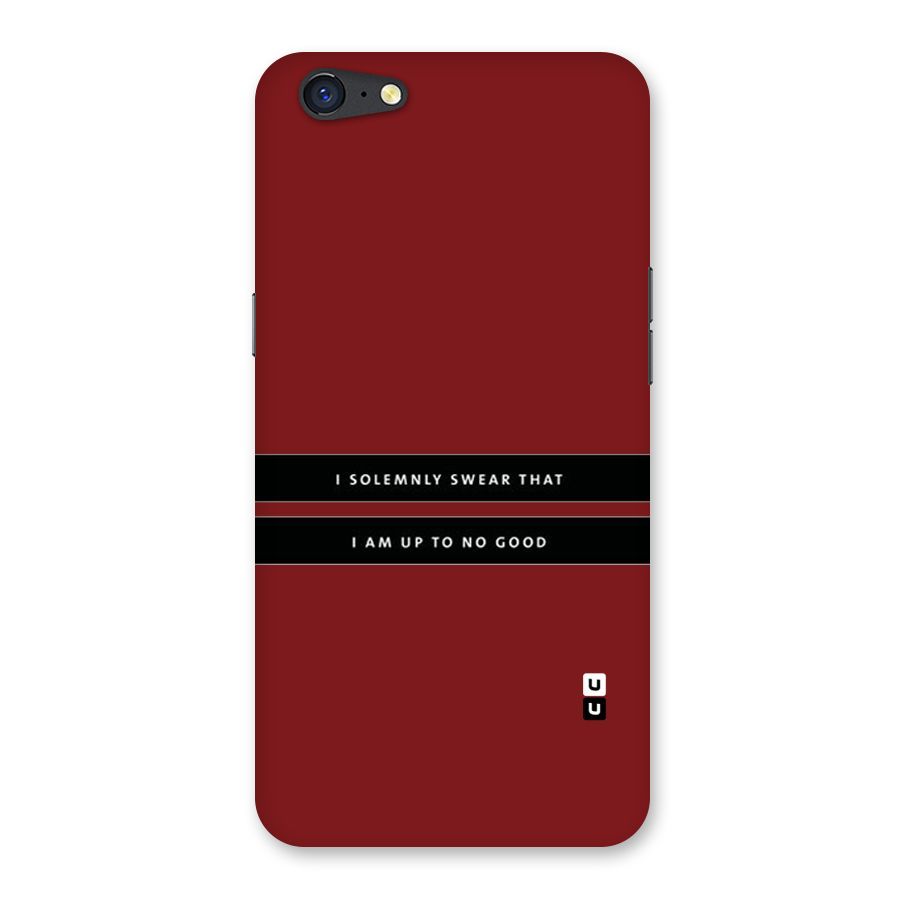 No Good Swear Back Case for Oppo A71