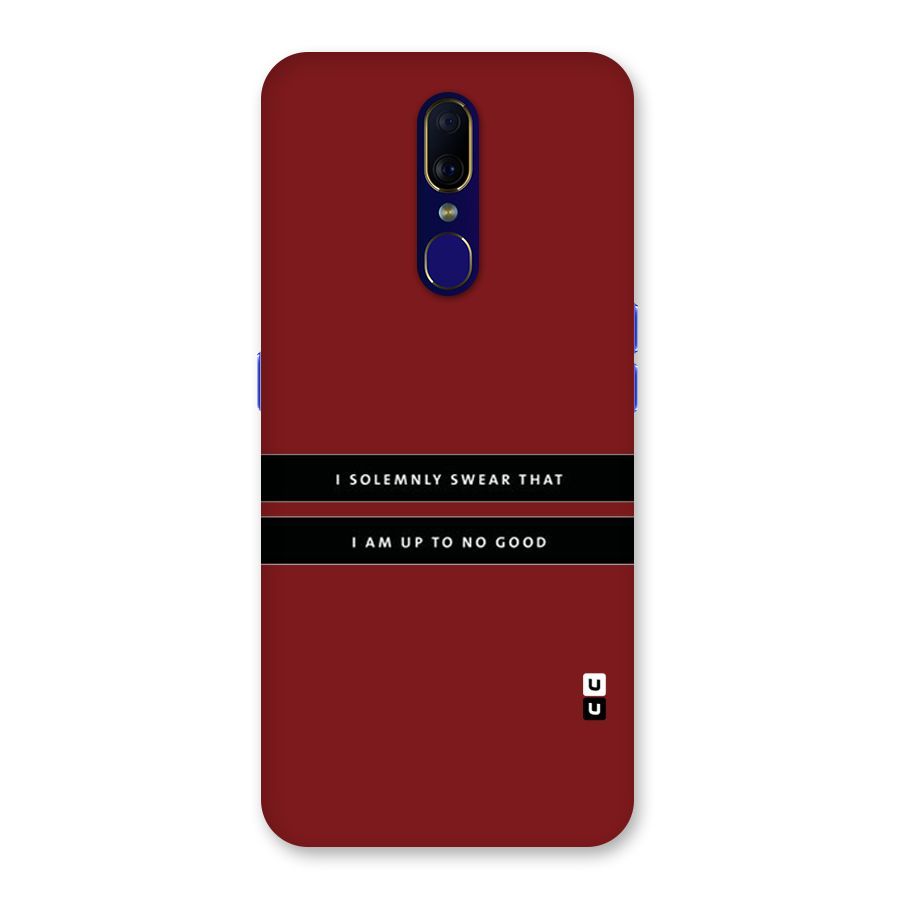 No Good Swear Back Case for Oppo F11