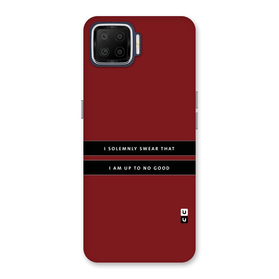 No Good Swear Back Case for Oppo F17