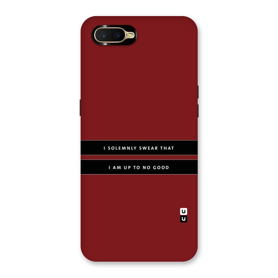 No Good Swear Back Case for Oppo K1