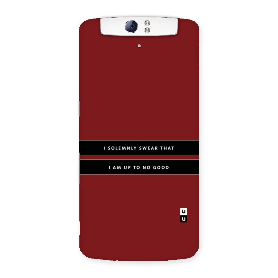 No Good Swear Back Case for Oppo N1