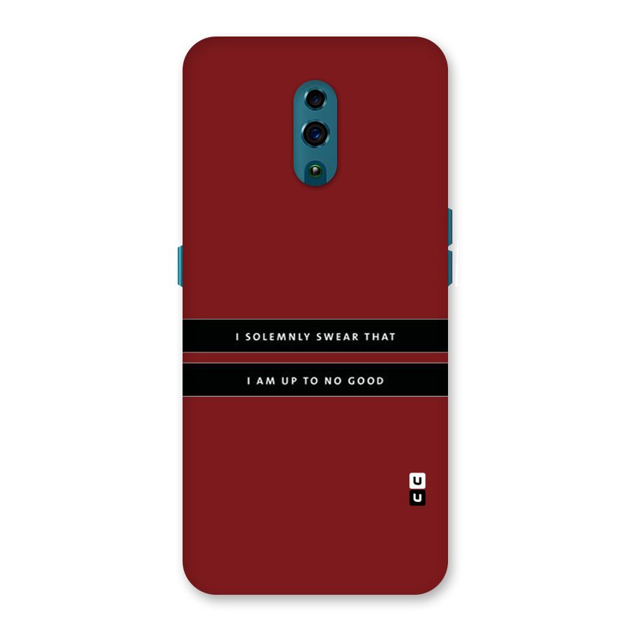 No Good Swear Back Case for Oppo Reno