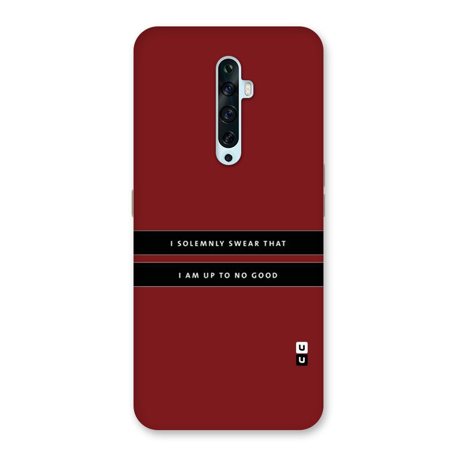 No Good Swear Back Case for Oppo Reno2 Z