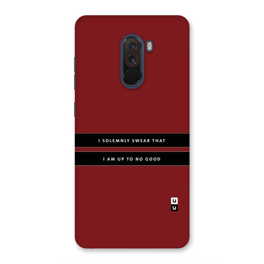 No Good Swear Back Case for Poco F1
